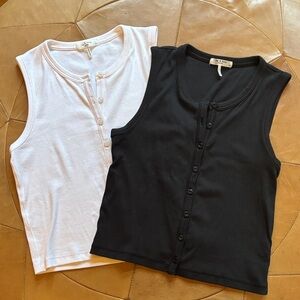 Rag & Bone Henley Tanks